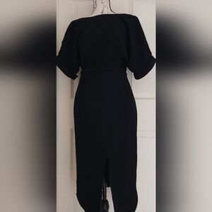 NWT Line & Dot Black Midi Dress